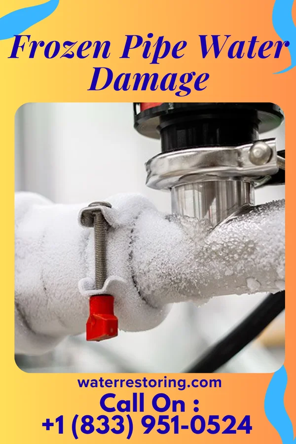 Frozen Pipe Water Damage in Barada, NE